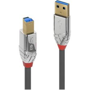 Lindy 36664 USB-kabel 5 m USB 3.2 Gen 1 (3.1 Gen 1) USB A USB B Grijs