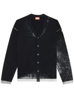 Diesel cardigan K-Larence-B - Noir