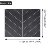 Grote 3D Wandstickers - Peel & Stick Tegels | PET | 10 Vellen | Waterbestendig