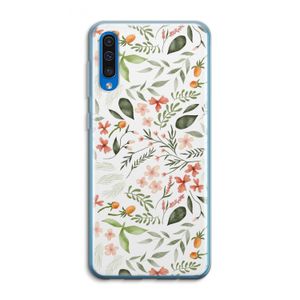 Sweet little flowers: Samsung Galaxy A50 Transparant Hoesje