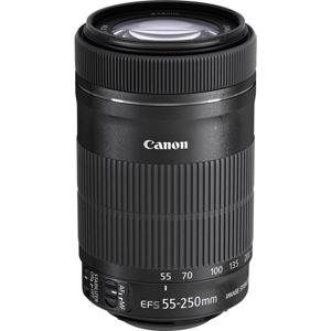 Canon EF-S 55-250mm f/4-5.6 IS STM SLR Telelens Zwart