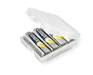 Ansmann Box 4 Batterijbox Aantal cellen: 4 AAA (potlood), AA (penlite) (l x b x h) 67 x 55 x 22 mm