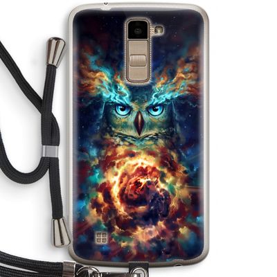 Aurowla: LG K10 (2016) Transparant Hoesje met koord