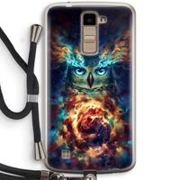 Aurowla: LG K10 (2016) Transparant Hoesje met koord