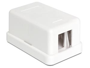 DeLOCK Keystone Surface Mounted Box 1 Port behuizing 86226