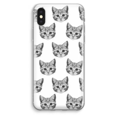 Kitten: iPhone XS Max Transparant Hoesje