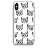 Kitten: iPhone XS Max Transparant Hoesje