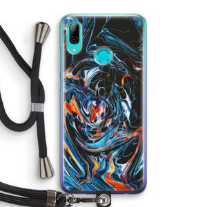 Black Unicorn: Huawei P Smart (2019) Transparant Hoesje met koord