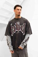 Label Garment Double Layered Longsleeve Heren Grijs - Maat XS - Kleur: Grijs | Soccerfanshop