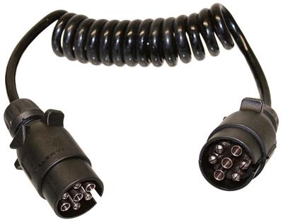 VALERYD Spiral cable 7-pole 1,5m