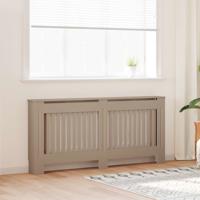 Radiatorafdekking 2 pcs Bruin 172 x 19 x 81.5 cm Bewerkt hout