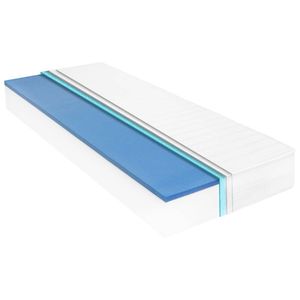 vidaXL Matras 18 cm visco-traagschuim 120x200 cm