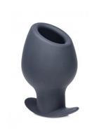 Ass Goblet Silicone Hollow Anal Plug-Large