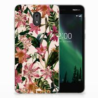 Nokia 2 TPU Case Flowers - thumbnail