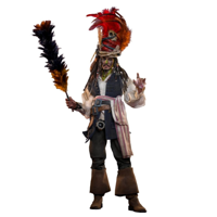 Hot Toys Pirates of the Caribbean Pelegostos Chief Jack Sparrow