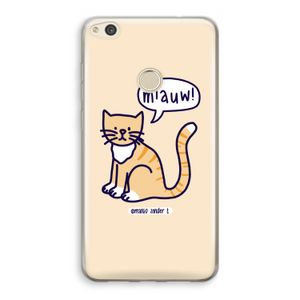 Miauw: Huawei Ascend P8 Lite (2017) Transparant Hoesje