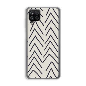 Marrakech Arrows: Samsung Galaxy A12 Transparant Hoesje