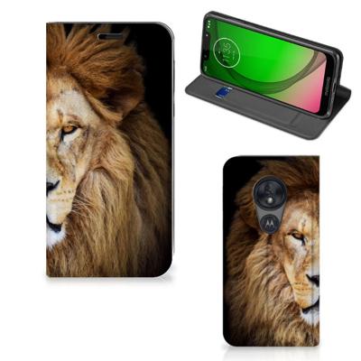 Motorola Moto G7 Play | Hoesje maken | Leeuw
