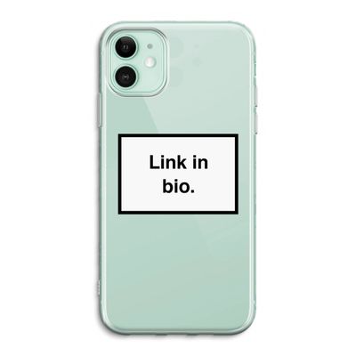 Link in bio: iPhone 11 Transparant Hoesje