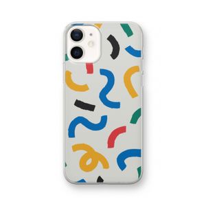 Illustratieve pop 2: iPhone 12 Transparant Hoesje