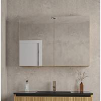 Saniclass Holz Base Spiegelkast - 100x70cm - eiken SW773982