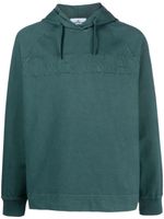 Stone Island hoodie en coton à logo brodé - Vert