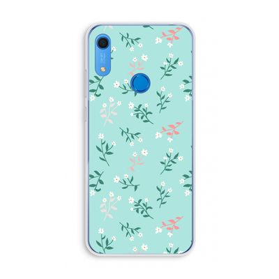 Small white flowers: Huawei Y6s Transparant Hoesje