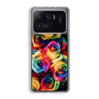 Neon bloemen: Xiaomi Mi 11 Ultra Transparant Hoesje