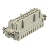 Harting 09330242702 Businzetstuk Han® E 24 + PE Crimpen 1 stuk(s)