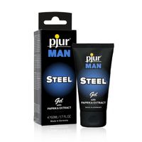 pjur - man steel gel 50 ml - thumbnail