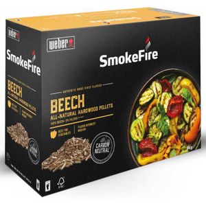 Weber SmokeFire Natuurlijke hardhout pellets - Beech brandstof 8 kg