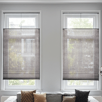 Plissé gordijnen Top-Down Bottom-Up koordbediening