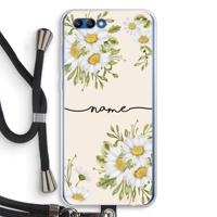 Daisies: Honor 10 Transparant Hoesje met koord