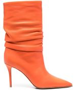 Le Silla bottines Eva 95 mm à fronces - Orange