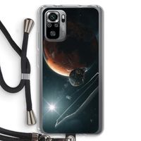 Mars Renaissance: Xiaomi Redmi Note 10S Transparant Hoesje met koord Mars Renaissance: Xiaomi Redmi Note 10S Transparant Hoesje met koord