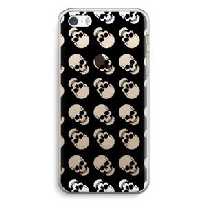 Musketon Skulls: iPhone 5 / 5S / SE Transparant Hoesje