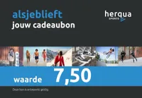 Herqua Cadeau Bon 7.50 Euro cadaeubon - thumbnail