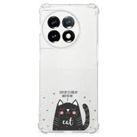 OnePlus 11 Stevig | Bumper Hoesje | Cat Good Day