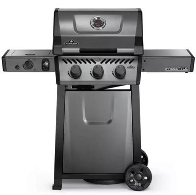 Freestyle 365 3 hoofdbranders met sizzle zone zijbr. en deur graphite barbecue - Napoleon grills