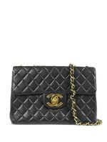 CHANEL Pre-Owned sac porté épaule Jumbo Classic Flap (1997) - Noir