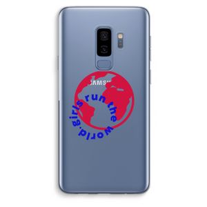 Run The World: Samsung Galaxy S9 Plus Transparant Hoesje
