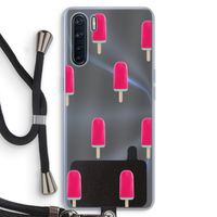 Waterijsje: Oppo A91 Transparant Hoesje met koord