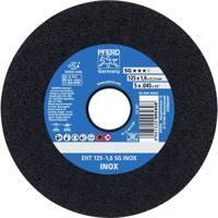 PFERD TOOLS EHT 125-1,6 SG INOX 61341124 Doorslijpschijf recht 125 mm 25 stuk(s) RVS
