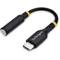 StarTech.com USB-C naar 3.5mm TRRS Headphone/Headset Adapter, Aux Audio Adapter, 3.5mm Jack, USB Typ
