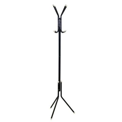 Gerimport Kapstok - zwart - metaal - staand - 8-haaks - 20 x 175 cm