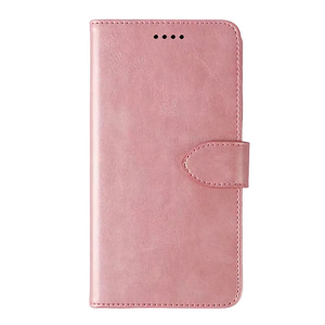 iPhone 15 Pro hoesje - Bookcase - Pasjeshouder - Portemonnee - Kunstleer - Roze