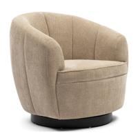 Rivièra Maison Draaifauteuil 'The Countess' Weave stof, kleur Natural Linen