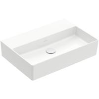 Villeroy & Boch Memento 2.0 wastafel onderzijde geslepen 60x42cm zonder overloop zonder kraangat wit 4A226F01