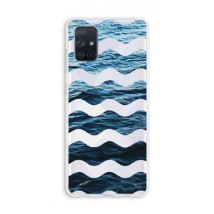 Oceaan: Galaxy A71 Transparant Hoesje