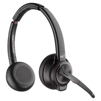 Hoofdtelefoon met microfoon Poly SAVI W8220/A Zwart